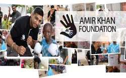 Aside from sportsperson, he is a promoter and philanthropist; he ran his own charity organization named Amir Khan Foundation.